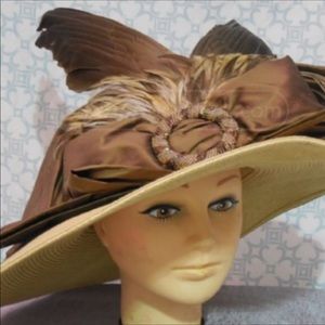 Ms. Purdy Vint Kentucky Derby/ Church Hat Original